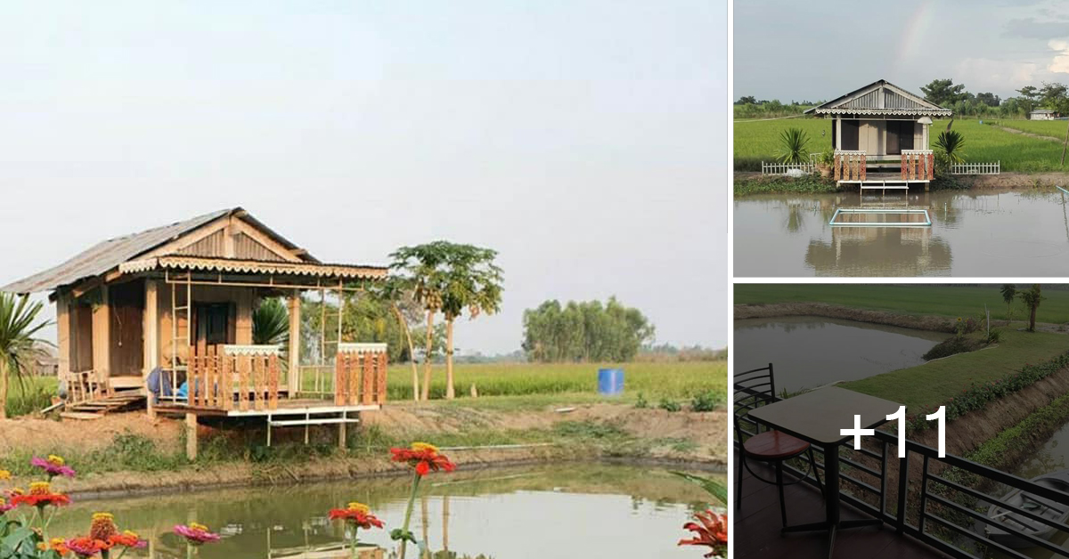 บ้านสวนพอเพียง ขนาดกะทัดรัด เหมาะสร้างไว้พักผ่อนยามเกษียณ