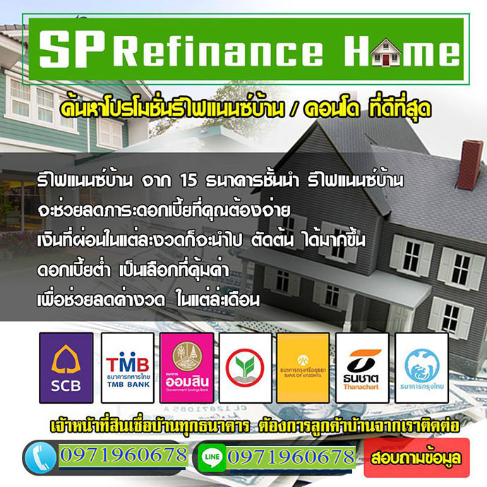 Refinance คืออะไร (ทำไมต้องทำ, ต้องทำเมื่อไร, ควรทำไหม)